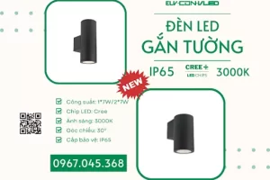 ĐÈN LED GẮN TƯỜNG MỚI NHẤT 2022